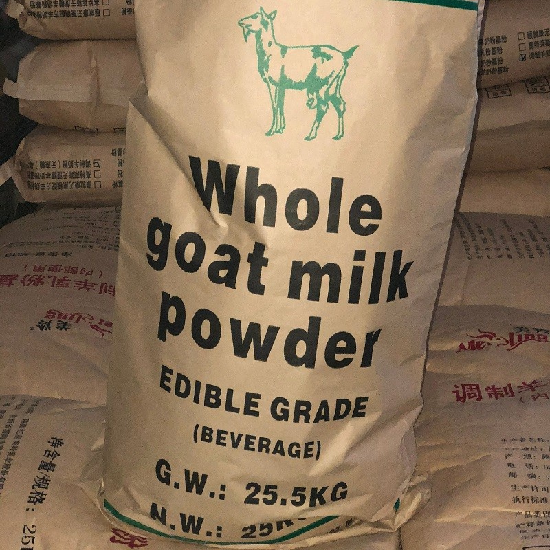 25Kg Packing Fresh Dried Raw Goat Milk Powder For Snake Food Ingredient