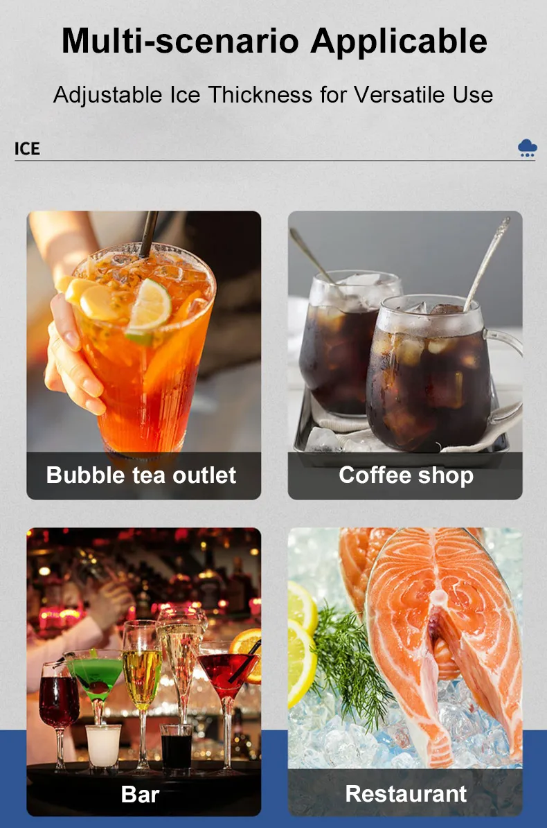 Ice maker detailed view 9