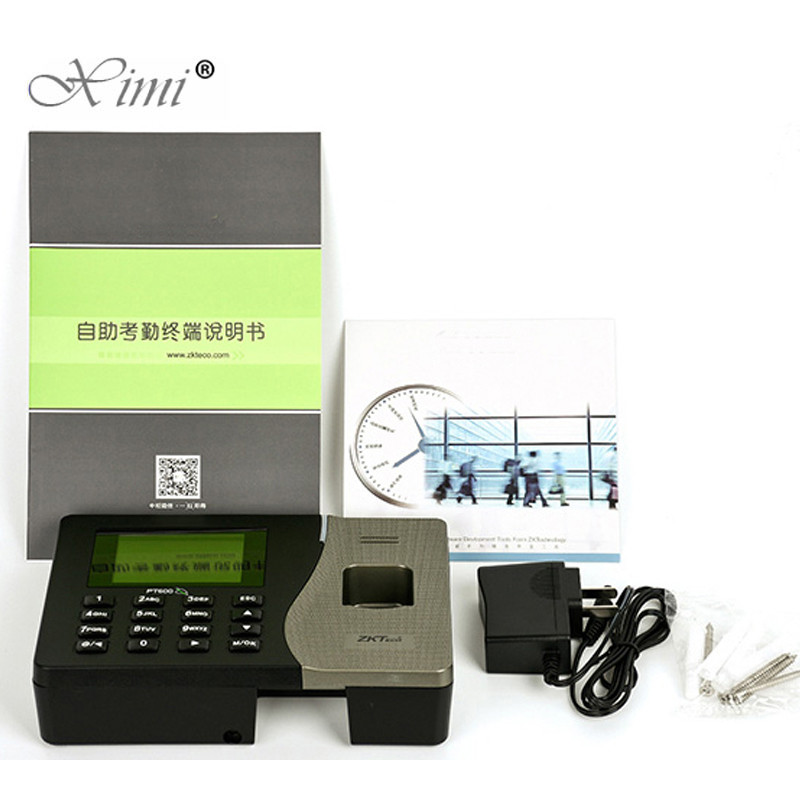 Clock Biometric Time Attendance Machine 180 X 134 X 45 Mm Easy Installation