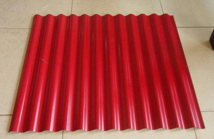 Steel Galvanized Roof Roll Forming Machine For Making 0.3 - 0.8mm Thickness Tile