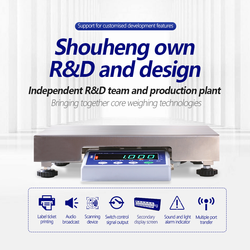 6-Digit LED Display SOHE AT-B 3KG Electronic Table Scale for Industrial Applications
