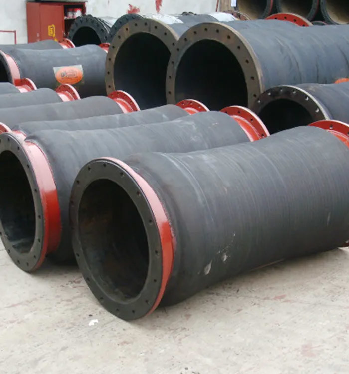 24 Inch Dredging Hose Wear Resistance Braided Mud Dredging Rubber Hose