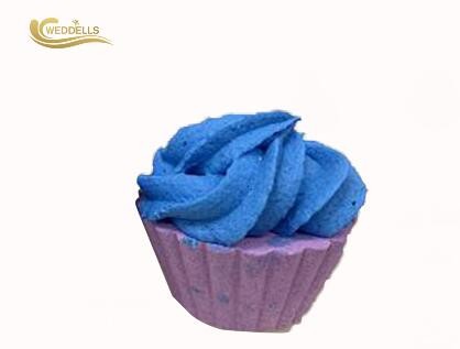 Cupcake Shaped Custom Bath Bombs , Moisturizing Bath Bomb Any Size Available
