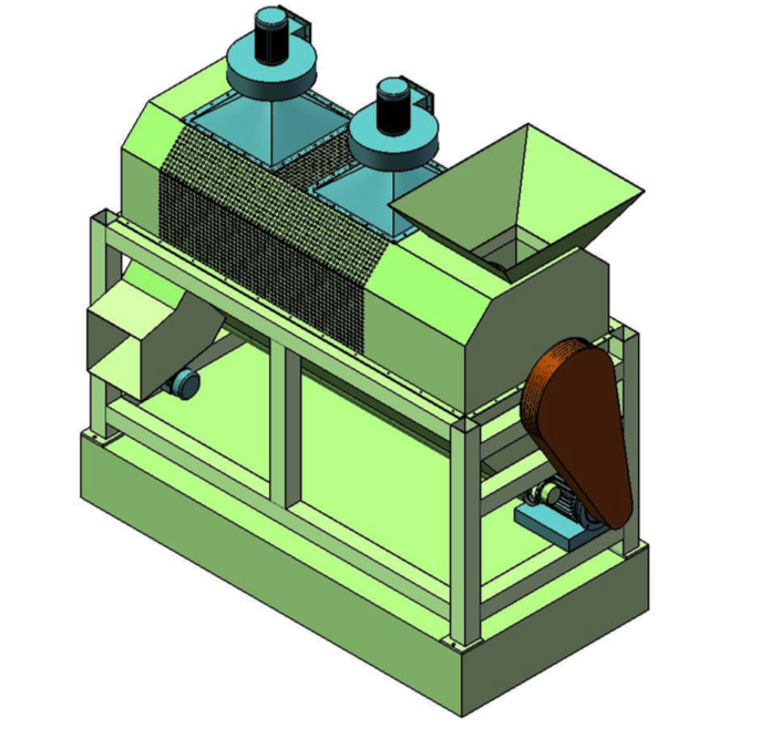 ISO9001 centrifugal force Sand Removing Machine
