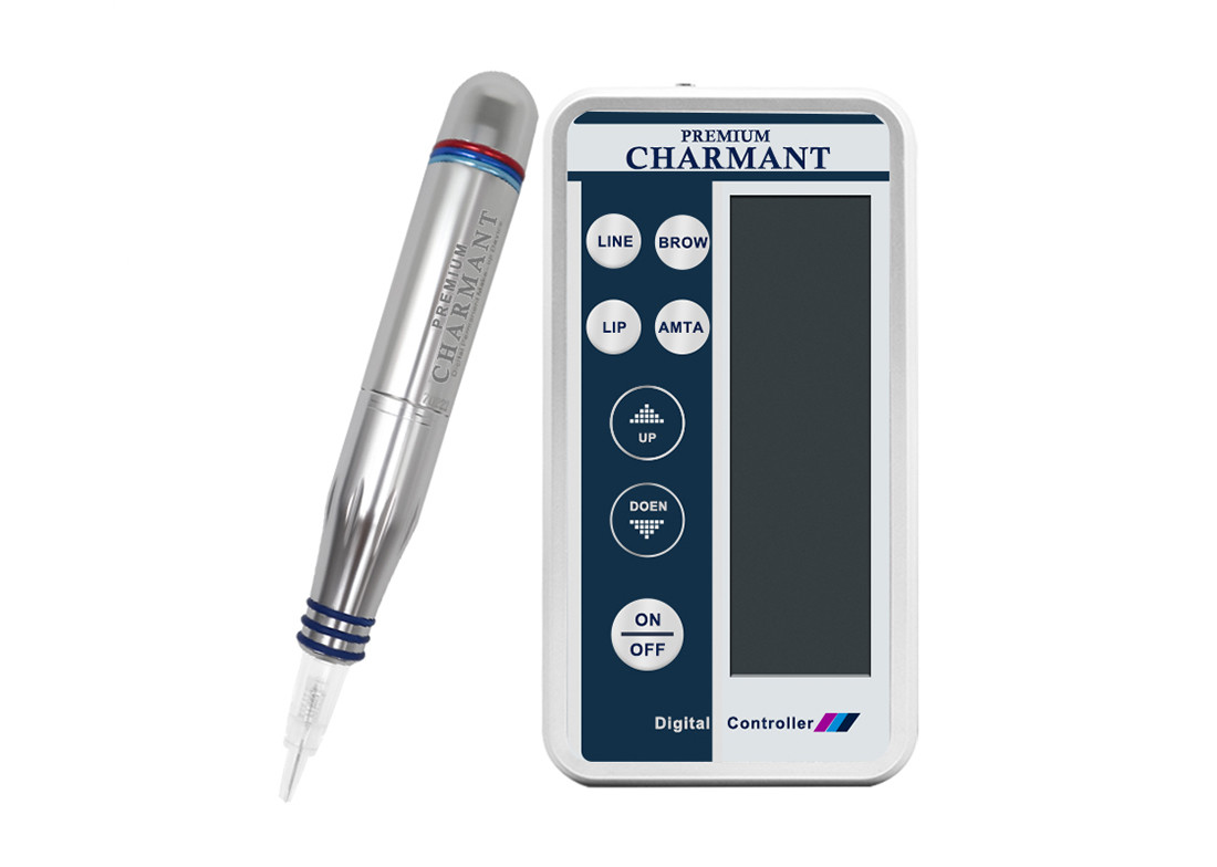 Digital Control Blue Charmant 1 Semi Permanent Tattoo Machine
