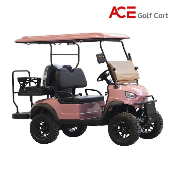 2 - 4 Seat Capacity Club Golf Cart Independent Suspension With Self Adjusting