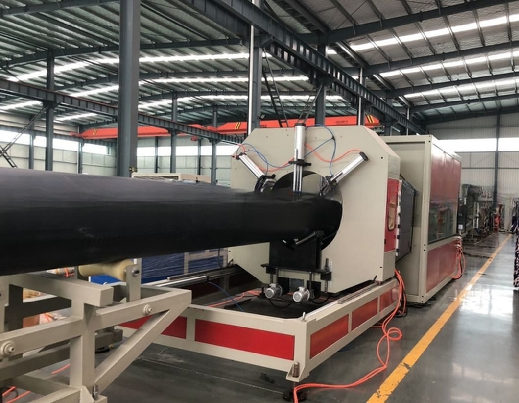 High Speed HDPE / PVC / PPR Water Supply Pipe Extrusion Line / HDPE Pipe Machine