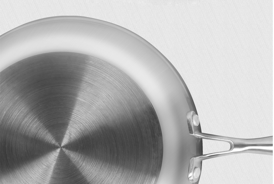 Honeycomb Kitchen Frying Pan Nonstick Hybrid Stainless Steel Frying Pan