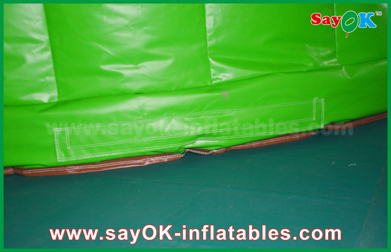 Inflatable Bounce House With Slide Pvc Summer Inflatable Bouncer Slide Outside Frog Water Slide With Print