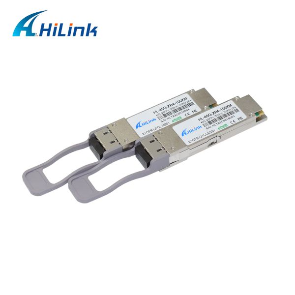 QSFP+ 40G EZR4 100KM 1310nm Fiber Optic Transceivers Module LC Connector