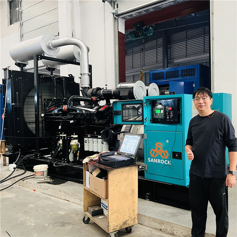 Water Cooling Open Type Diesel Generator Set 100KW-1000 KW Emergency Generator 1500/1800RPM