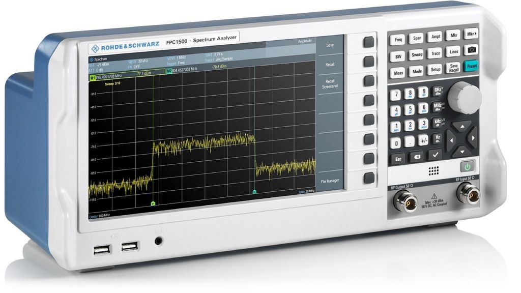 FPC1000 Signal Spectrum analyzer Rohde & Schwarz FPC1500 5 kHz to 1 GHz