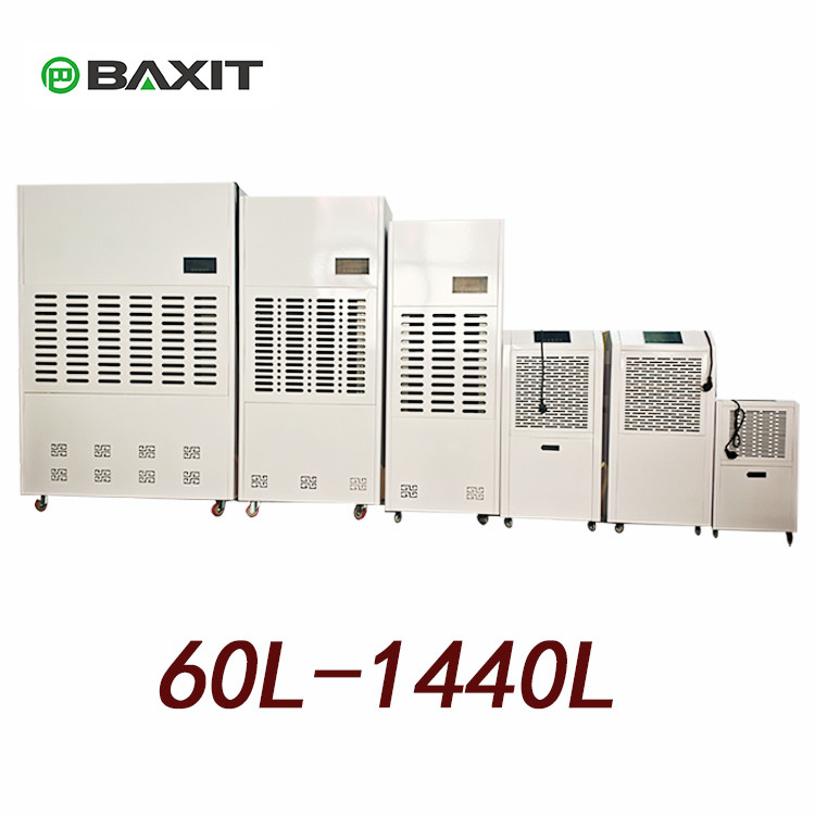480L Commercial Dehumidifier High-efficiency Humidity Moisture Absorber Large Spaces Up To 500 M² With Drain Hose