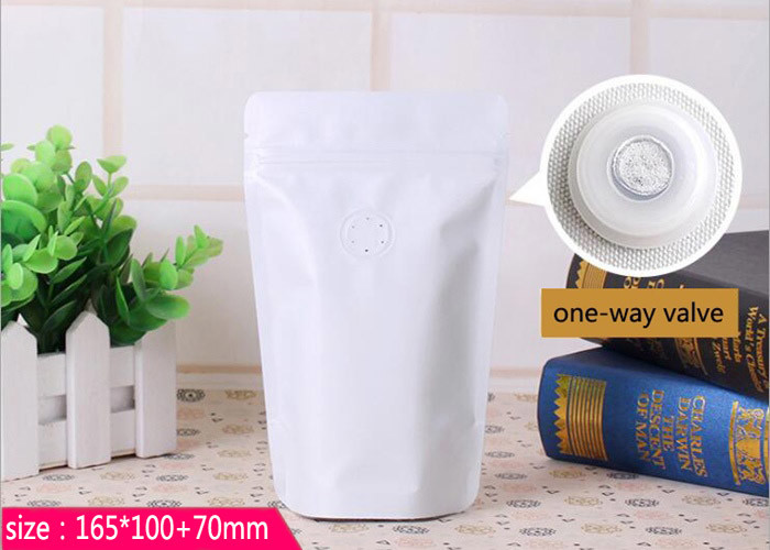 50g Subfilm Aluminum Foil Stand Up Pouch Small Bread Coffee Beans Mylar Silver Foil Bag