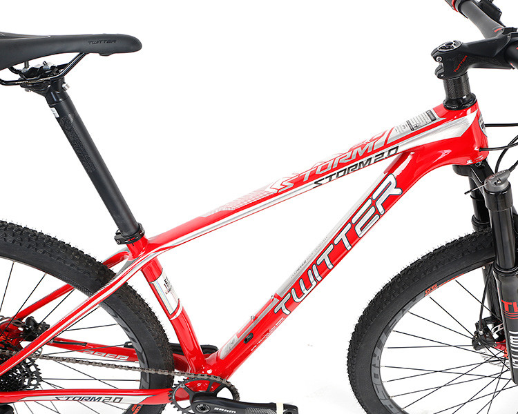 Carbon Fiber Mountain Bicycle With Single Crankset SHIMANO M6100 12S For Sale