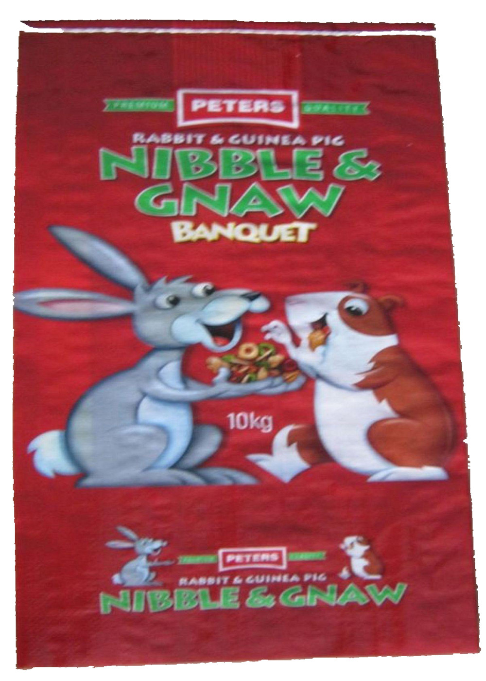 BOPP Laminated Woven Polypropylene Bags , Grain / Feed / Rice Packaging Bags