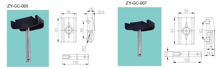 Conveyor spare parts conveyor components side guards clamps