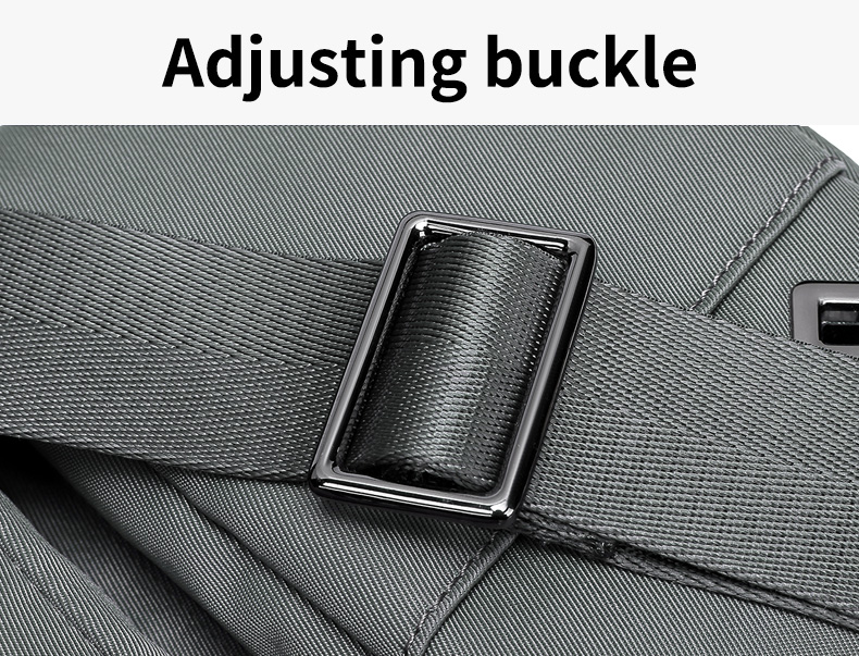 Oem Polyester Oxford Material Mens Waterproof Sling Bag Customised
