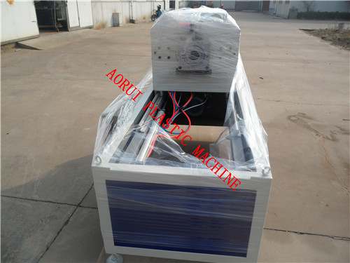 Two Screw Plastic Extrusion Line , PP PE Twin Pipe Extruder With Siemens Motor