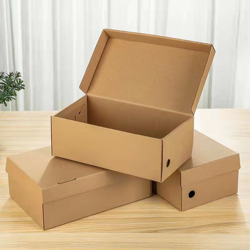 3D Fashion Print Shoe Packaging Box business Cardboard Sneaker Boxes
