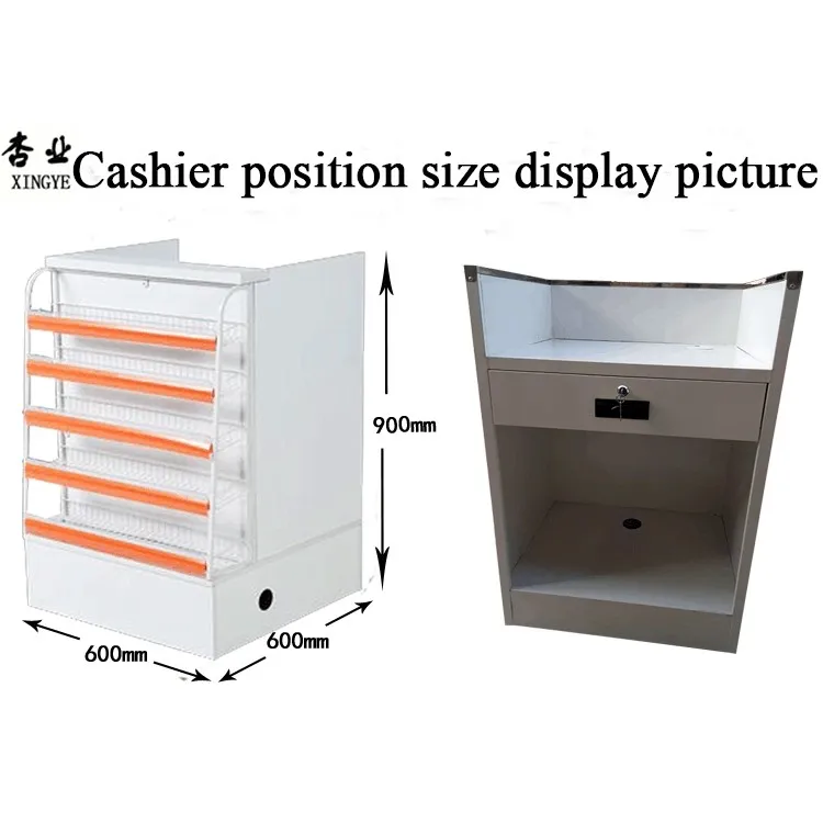 Retail shop and supermarket equipment Convenience store checkout counter