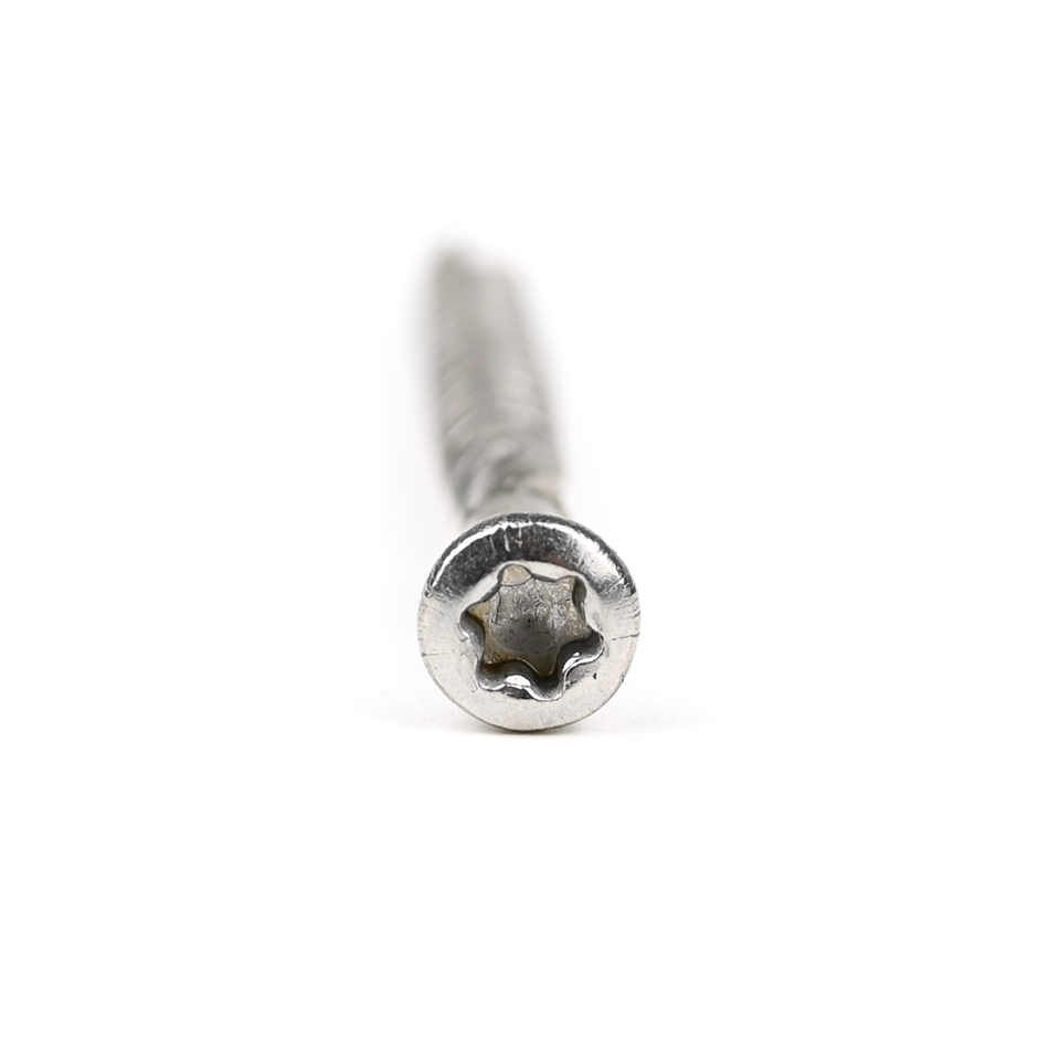 ZINC Finish Stainless Steel Countersunk Torx Head Deck Screw for Chipboard Efficiency