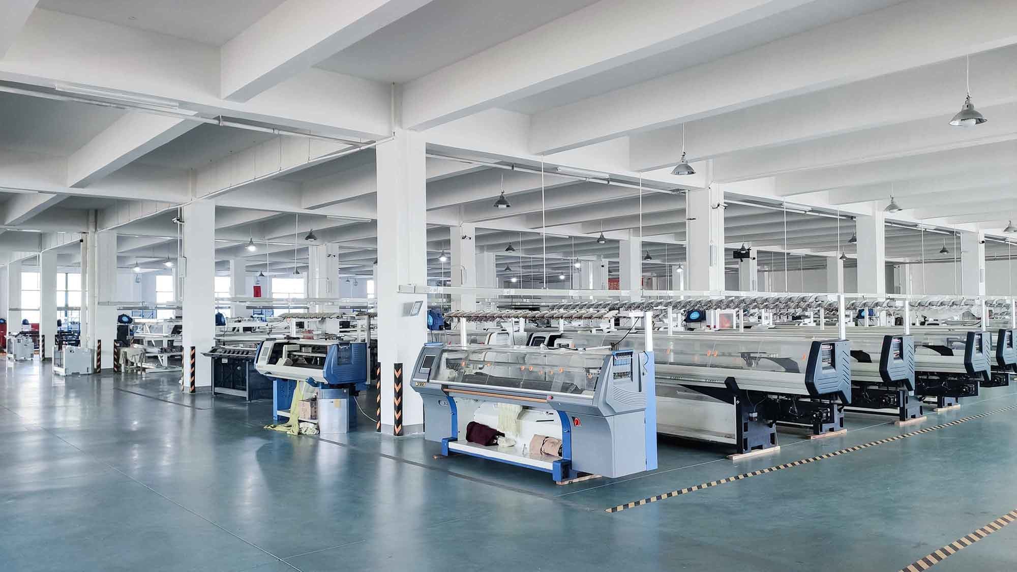 Single System Jacquard Collar Flat Knitting Machine 52 Inch