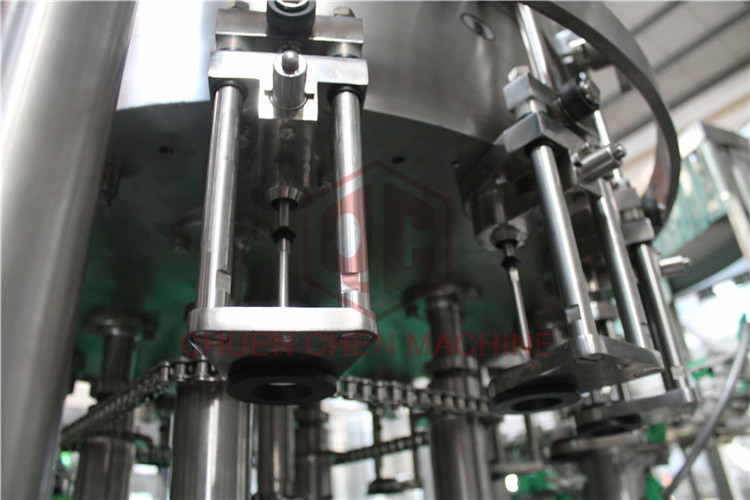 5000BPH Carbonated Drink Filling Machine Backup Pressure Juice Bottling Line