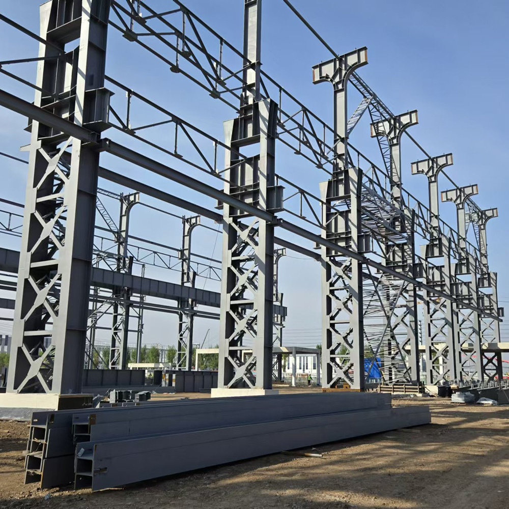 Prefabricated Steel Frame Factory Warhouse Steel Construction Fabrication