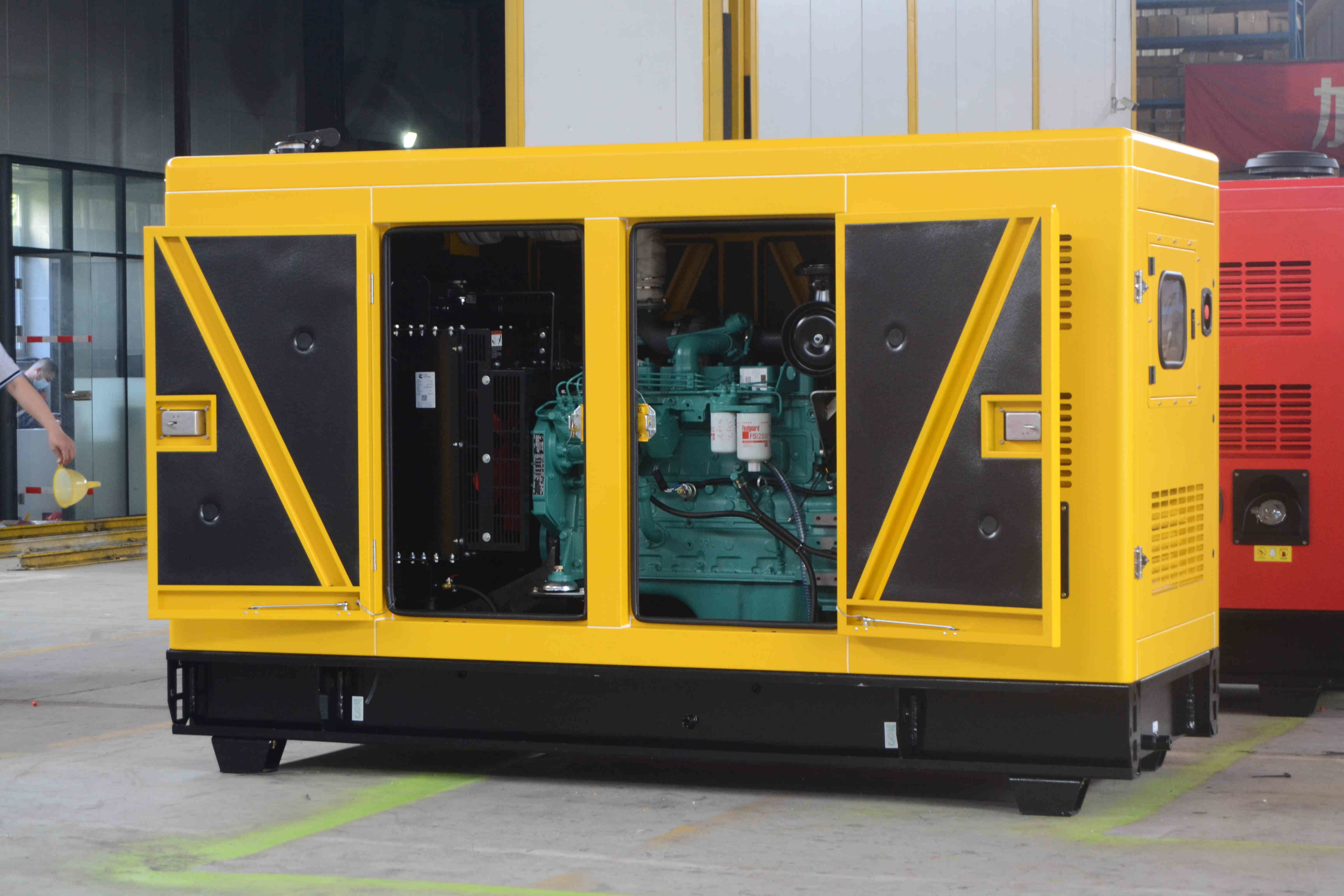 1500rpm 150 Kva Silent Cummins Diesel Generator Set NTA Stamford