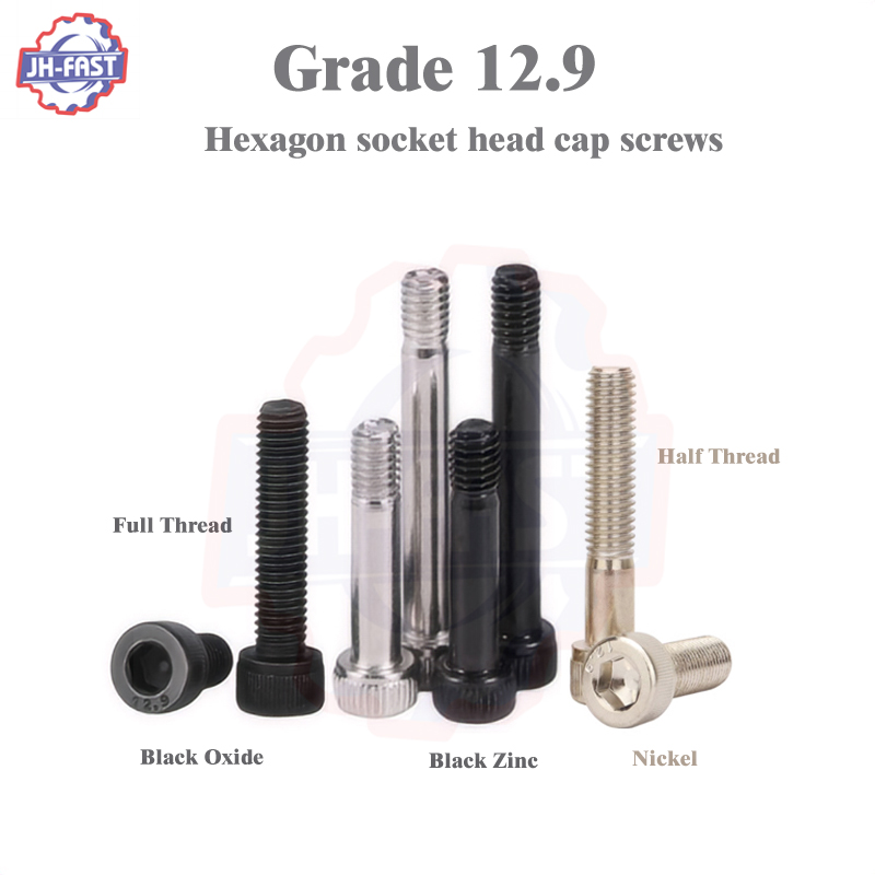 ZINC Finish M3 M6 M8 M12 Grade 8.8 Hexagon Socket-Head Carbon Steel DIN912 Allen Bolt