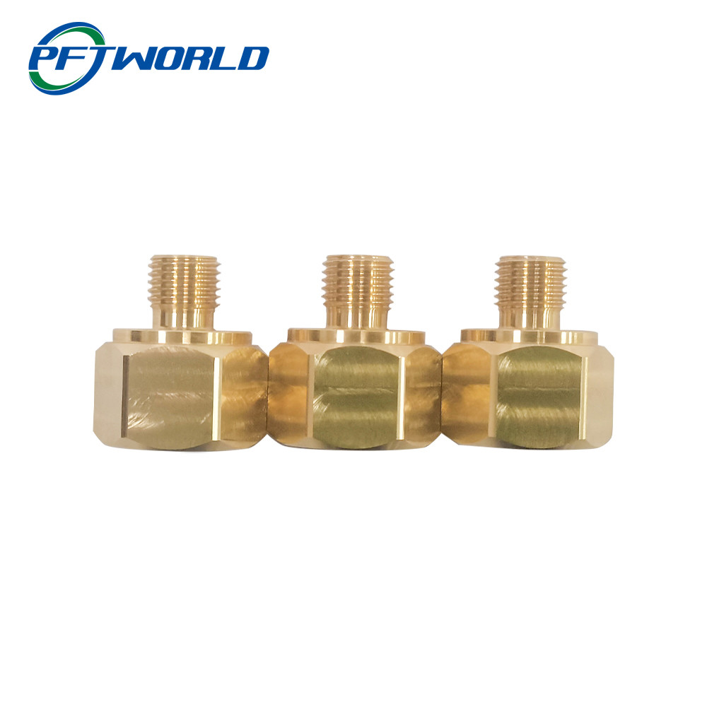 Mass production of brass CNC parts 5-axis turning