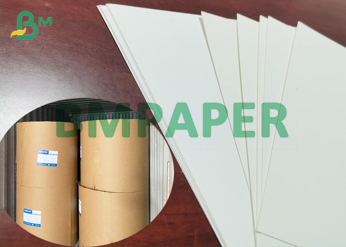 255g Virgin Wood Pulp White Paper SBS  C1S Card Board For Packaging Boxes