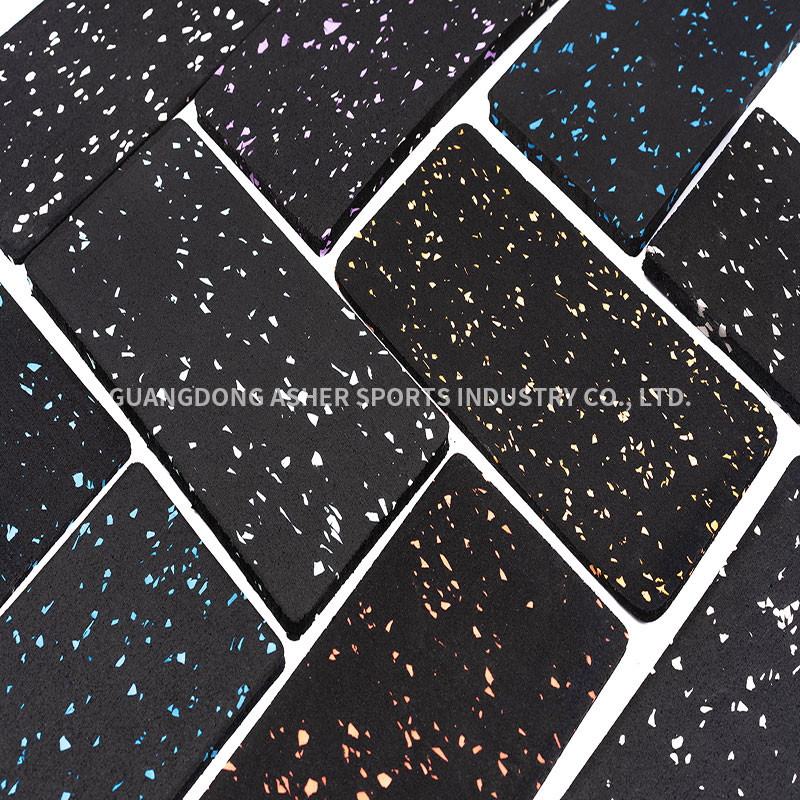 Anti Fatigue Gym Rubber Mat Rolls EPDM Material Interlocking Floor Tiles type