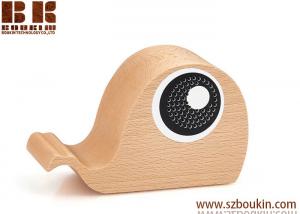 China Classic Portable Bluetooth Speaker Mini Wooden Wireless Bluetooth Speaker bluetooth speaker with Mobile Phone Holders on sale