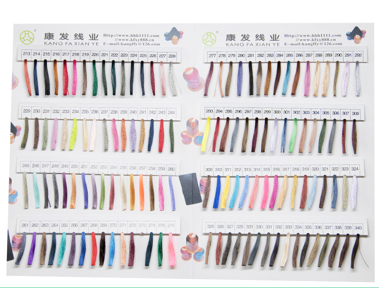 Dyed Color Polyester Nylon Waxed Thread for Small Cone Leather Sewing 7 Days Lead Time
