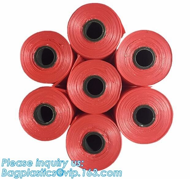 High Quality Eco-friendly Degradable Fashion With Printing Doggy Pet Dog Waste Poop Bags, Eco friendly pet dog waste poo