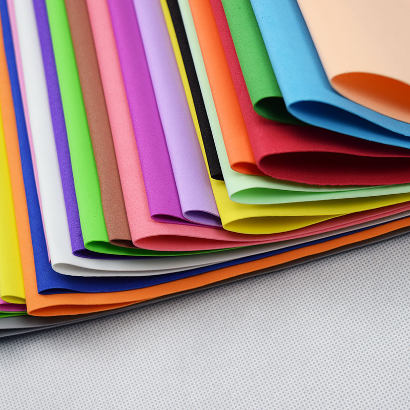 Multi Color Craft Foam Sheets 500x500mm Moisture Proof For Embroidery