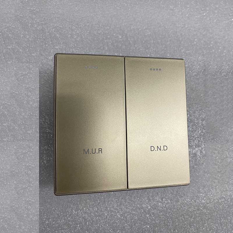 Champagne Gold Programmable Smart Light Switch AC110V Wifi Light Timer Switch