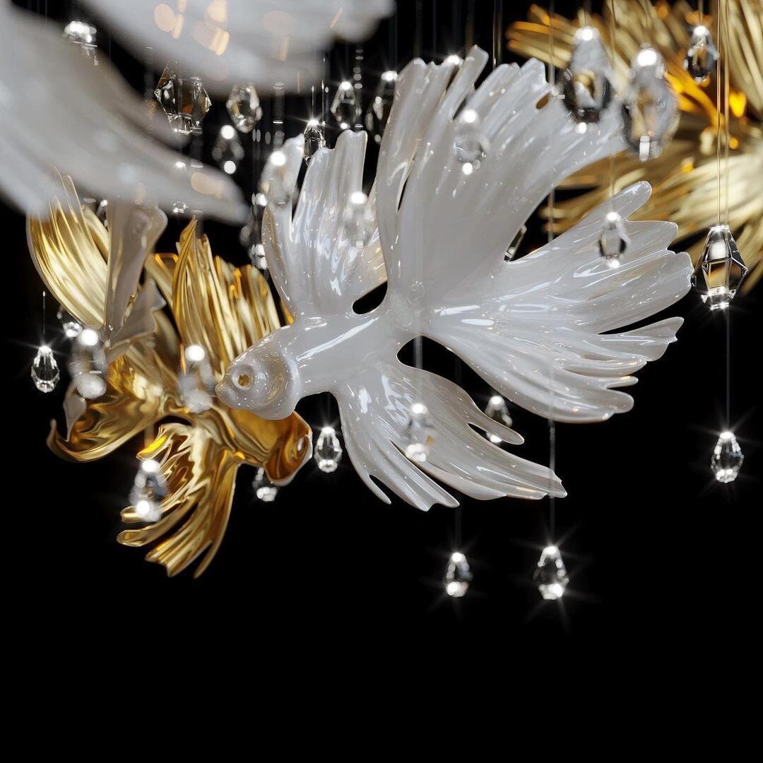 3000K 4000K 5000K 6000K DALI Dimming Ceramic Lighting For Hotel Restaurant Design