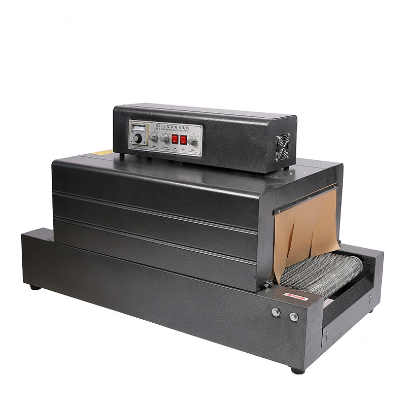 Pvc Film Heat Tunnel Shrink Packing Machine For Books Bottles Cartons