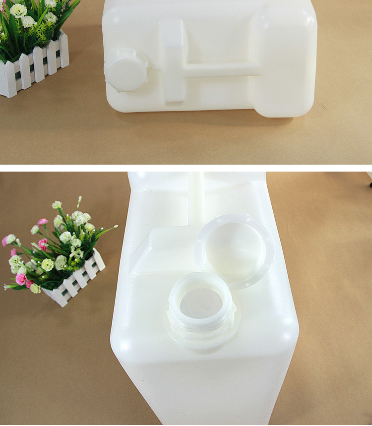 Heavy Duty Food Grade Empty Drinking Water Jerry Can Plastic Barrel 188g 5l