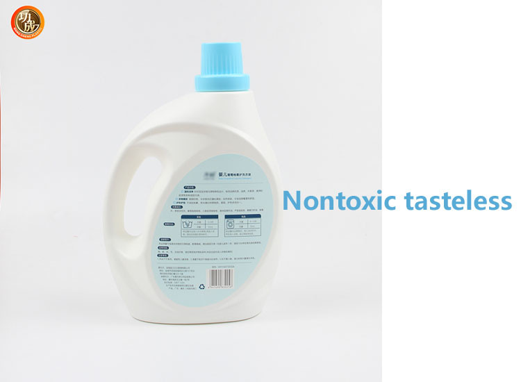 HDPE Laundry Liquid Detergent Plastic Bottles With Measuring Cap 1 Gallon 3000ml