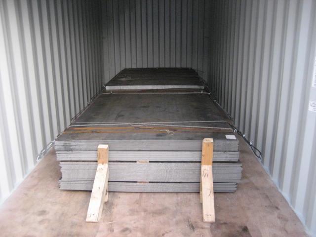 2348mm / custom cut Q195, Q235, Q345 Hot Rolled Coils / Sheet / Checkered Steel Plate