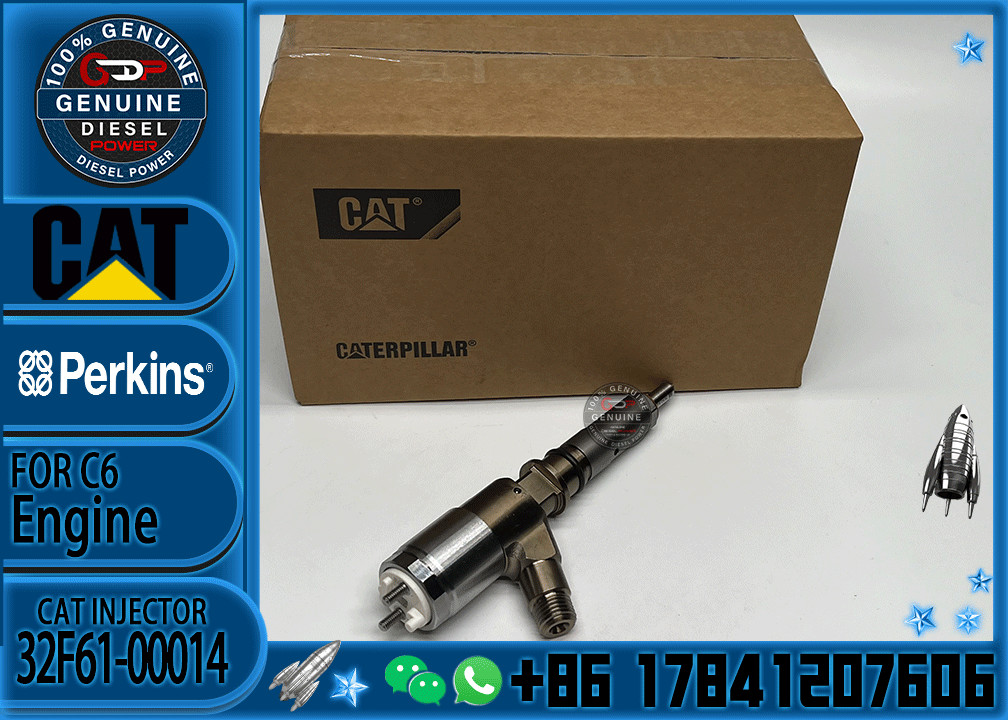 Diesel Engine Fuel Injector Excavator Accessories Diesel Motor Parts 32F61-00014 for Caterpillar CAT 315 E315