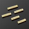 Buy cheap Gold Magnetic Metal Price Cube Display for Jewelry Counter Signage from wholesalers