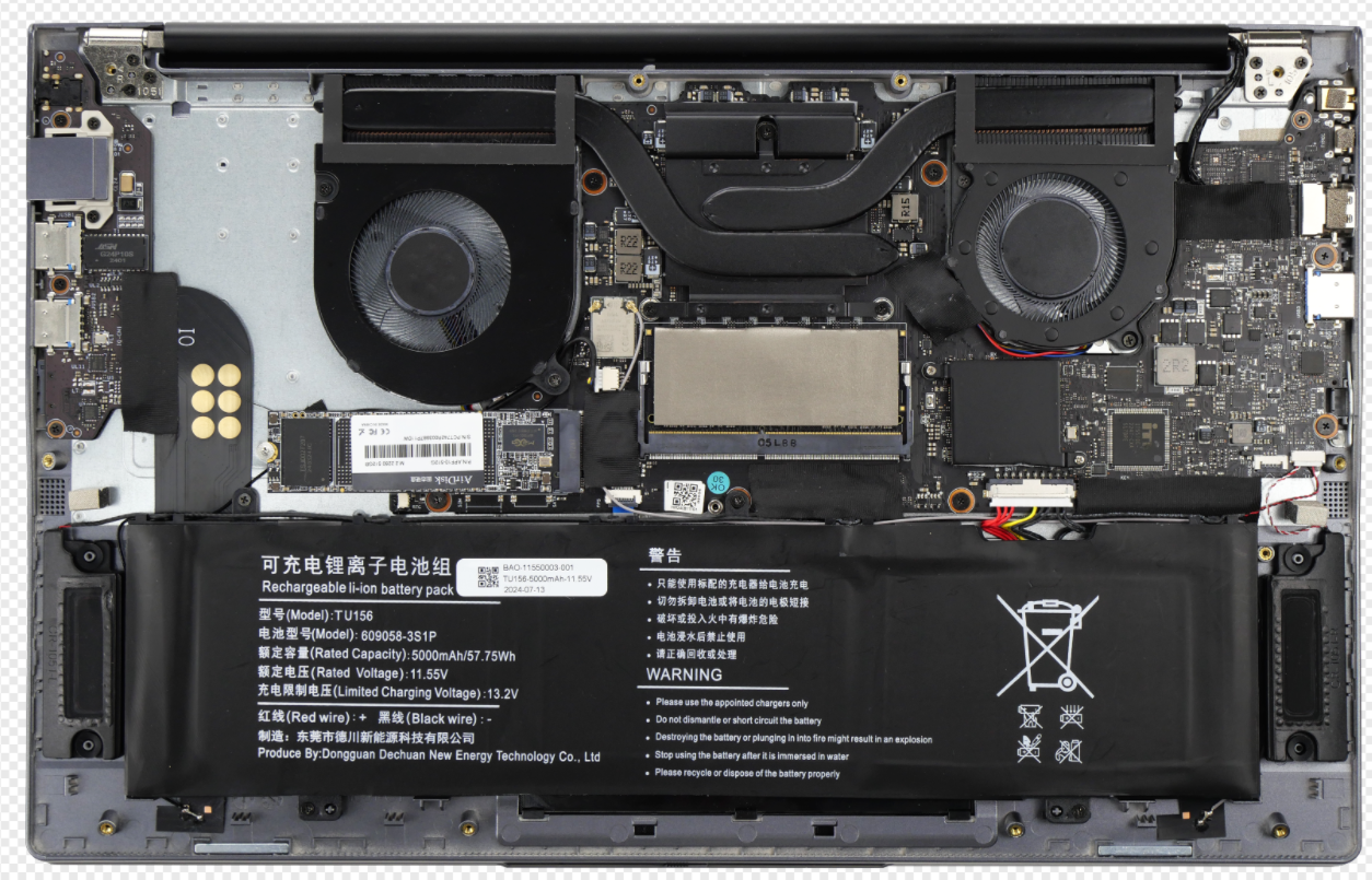 I9 11900H Processor 15.6 Inch Laptop Computer 16GB 512GB With RJ45 WIFI Backlit Keyboard