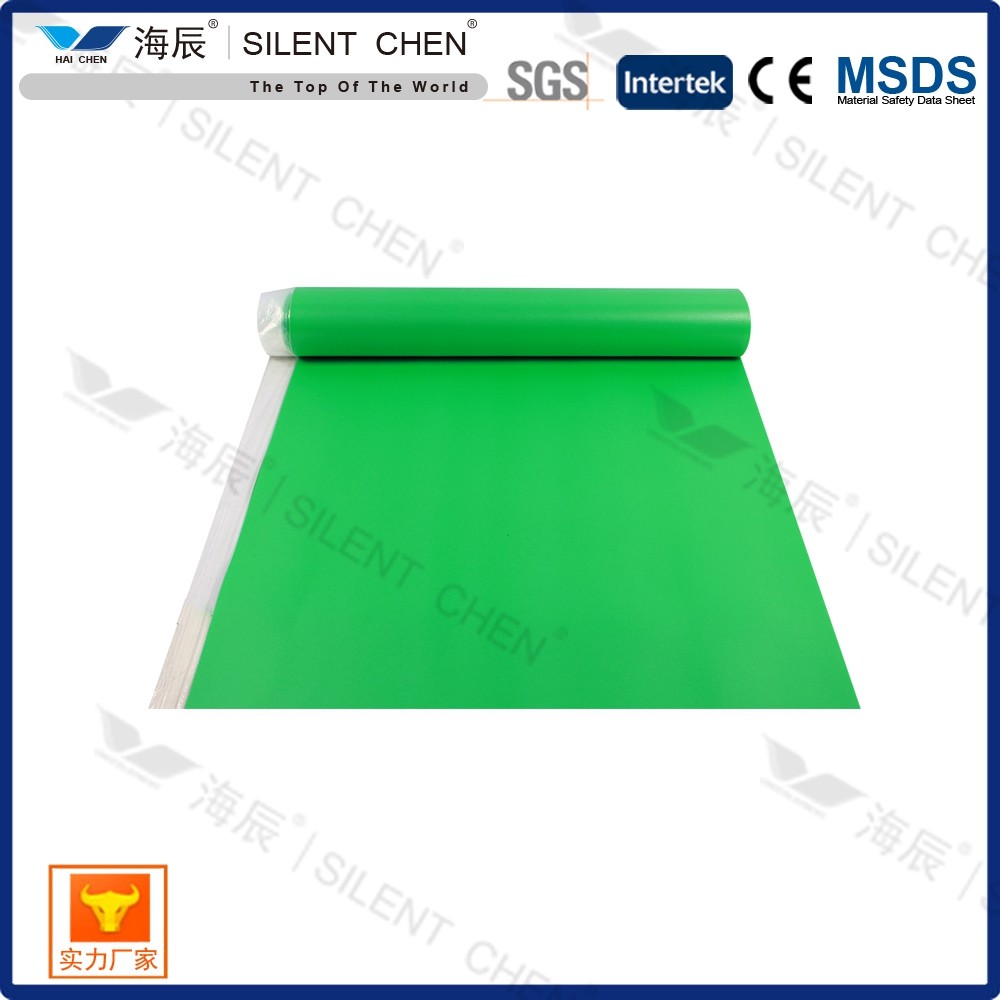 Odorless Green IXPE Foam Underlay 2mm Moisture Proofing With Plastic Film