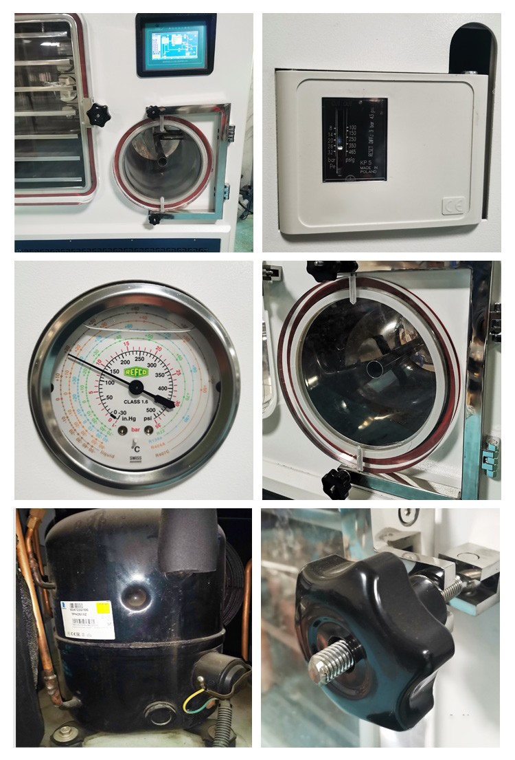 ZLGJ-50 Standard Silicone Oil Heating Pilot Laboratory Freeze Dryer