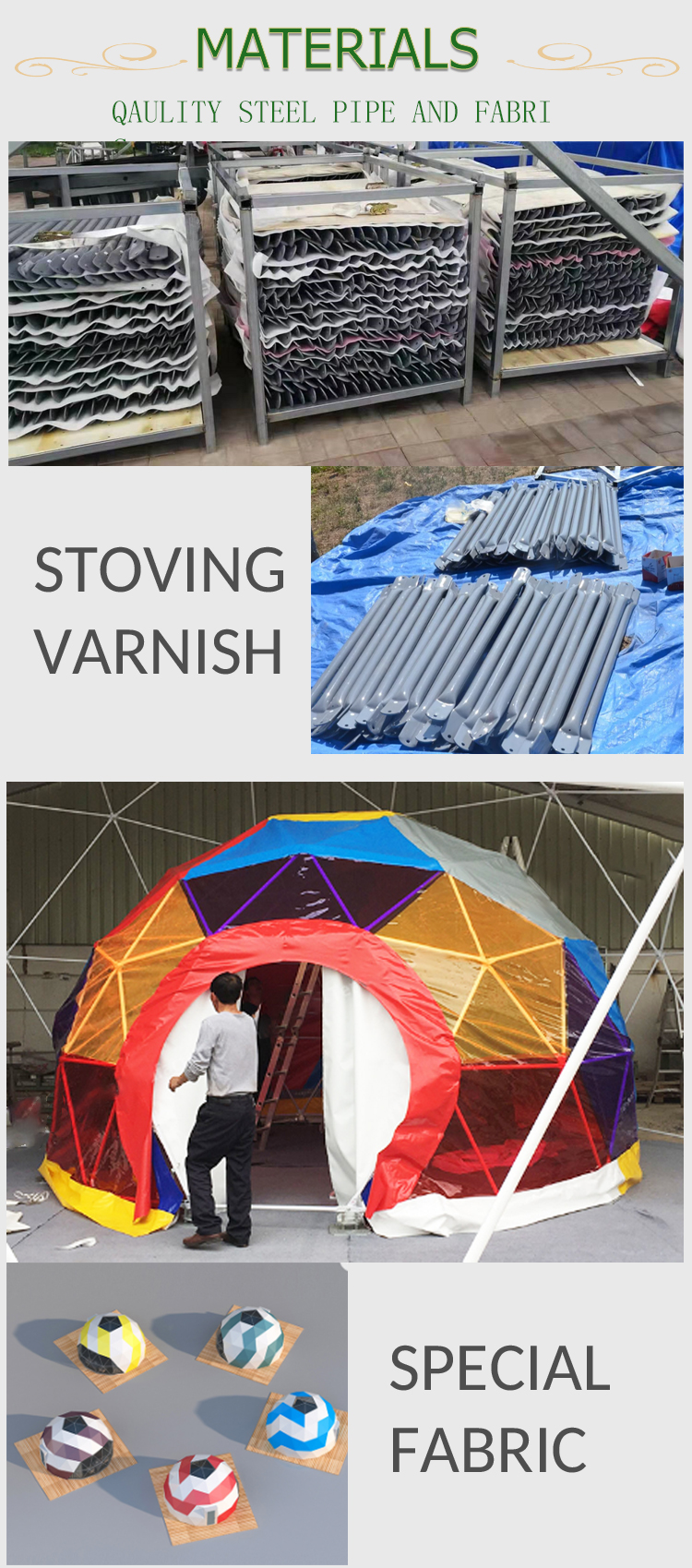 Winter Outdoor Inflatable Dome Tent Large Geodesic Giant Igloo Tent